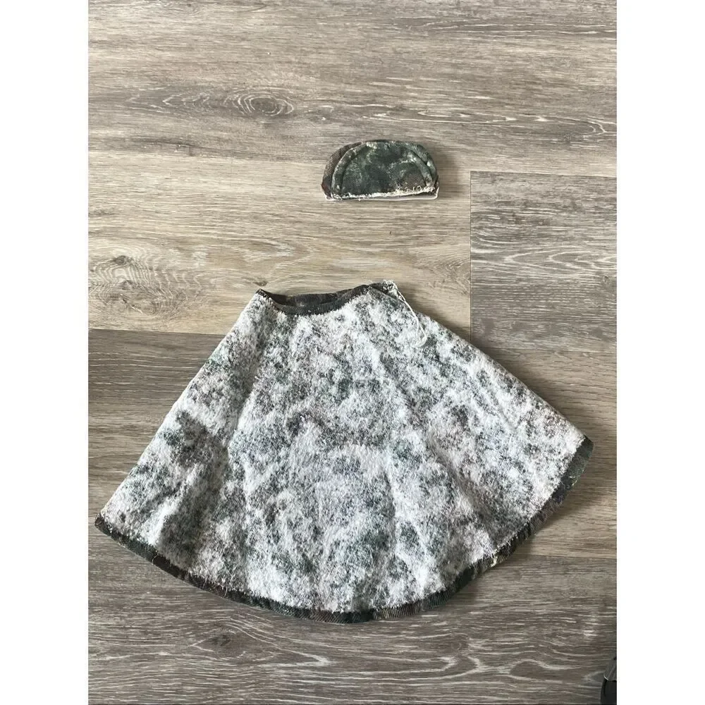Goose Outfit - Camo Dress with Matching Hat handmade vintage - Picture 3 of 3